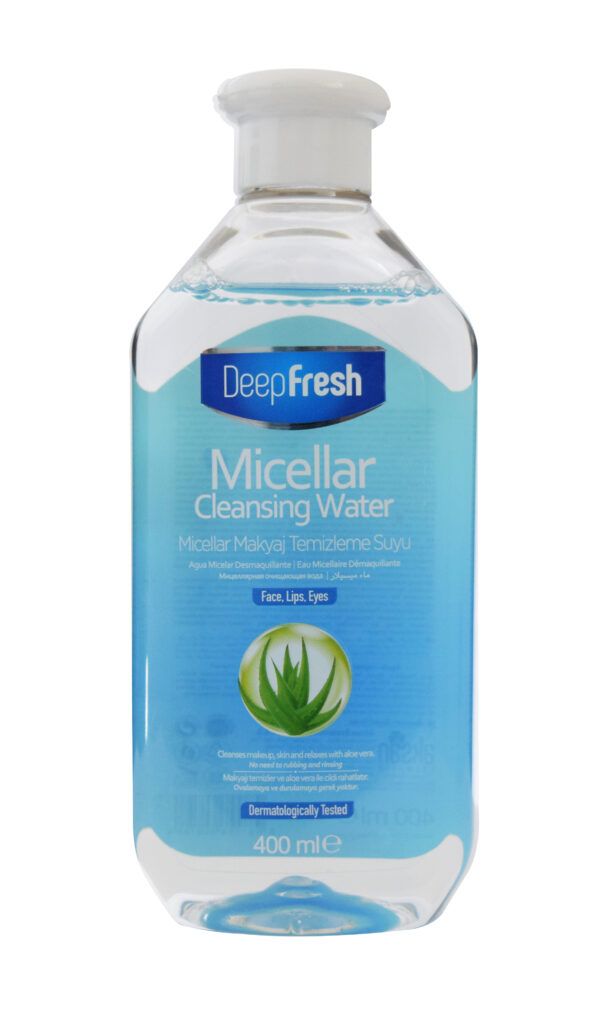 Micellar Cleansing Water 400ml Perfume Suave Limpeza Profunda Remove Maquiagem Remove Impurezas da Pele