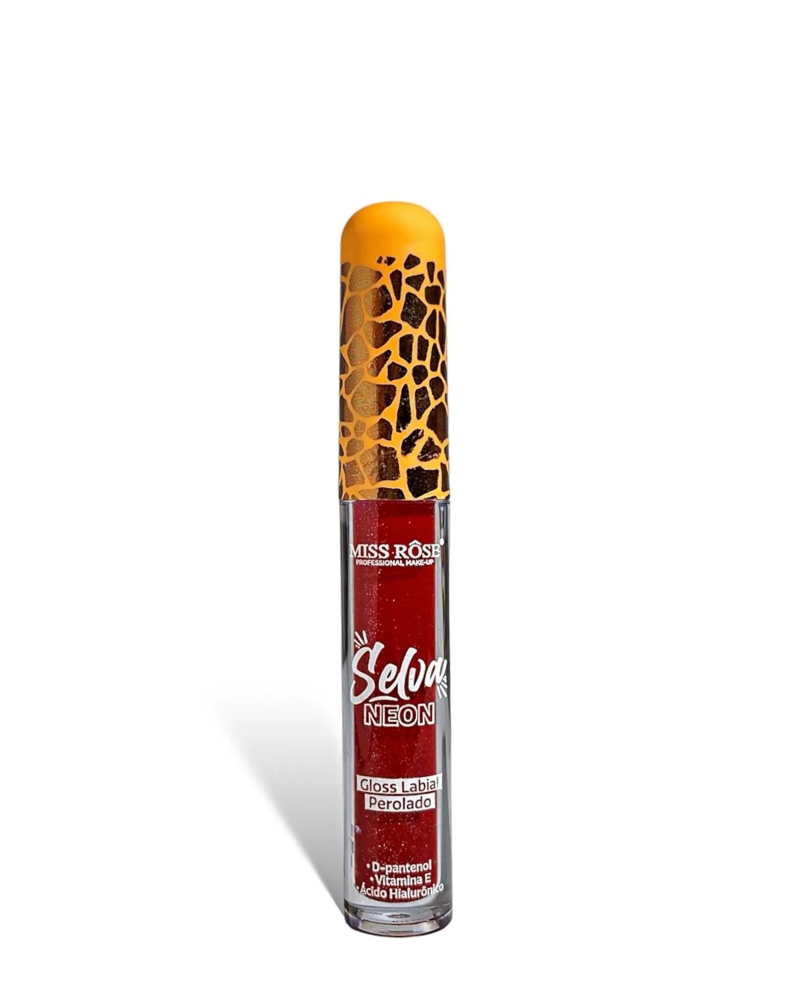 Gloss Labial Perolado Selva Neon cor 01 Miss Rôse.