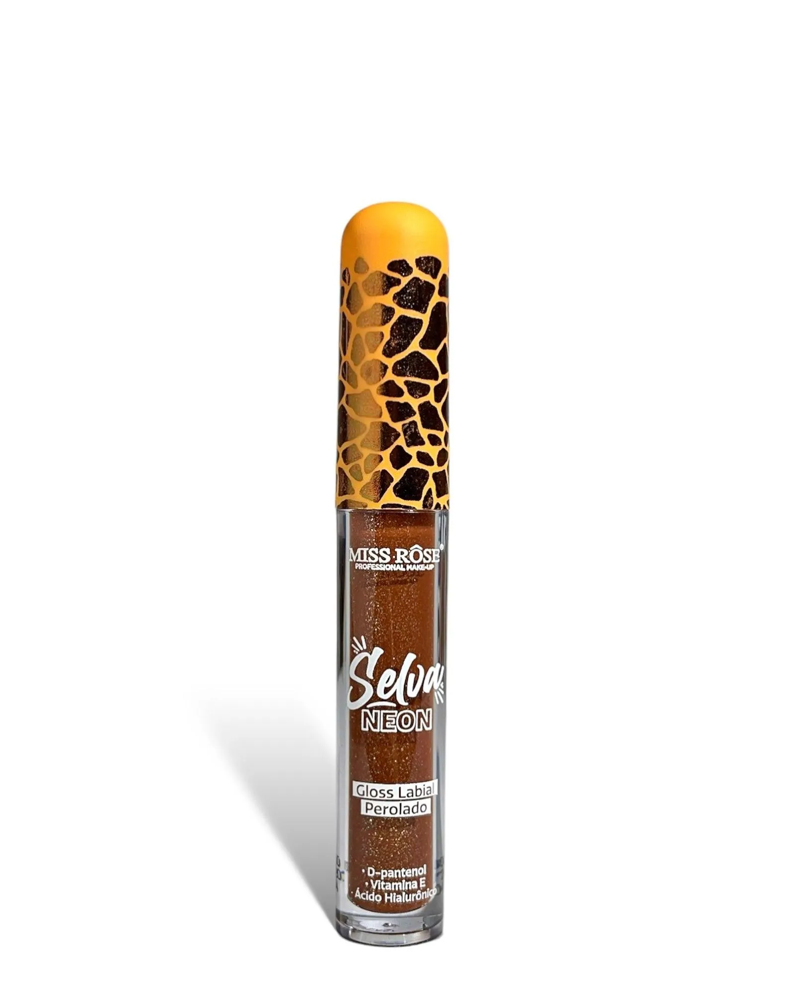Gloss Labial Perolado Selva Neon cor 04 Miss Rôse