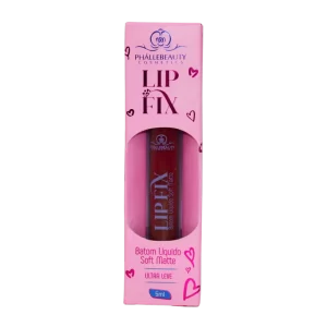 Batom Líquido Soft Matte Lip Fix - Cor 1
