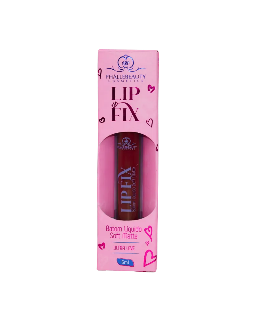 Batom Líquido Soft Matte Lip Fix - Cor 1