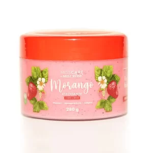 Esfoliante Corpo e Rosto Morango Miss Rôse