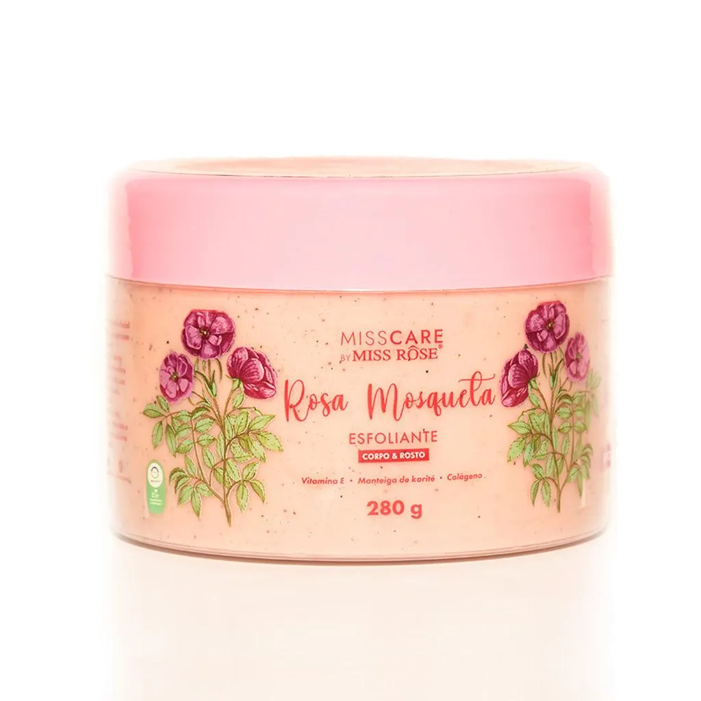 Esfoliante Corpo e Rosto Rosa Mosqueta Miss Rôse