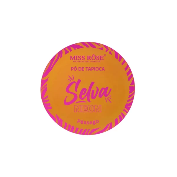 Pó Solto de Tapioca Selva Neon Rosa Mosqueta Miss Rôse